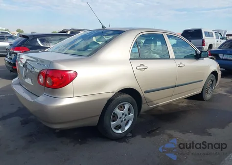 2006 Toyota Corolla Ce from USA, damaged, VIN 2T1BR32E56C692411